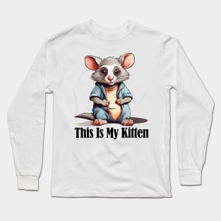 This is My Kitten Long Sleeve T-Shirt